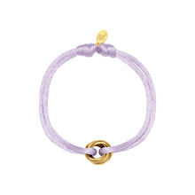 Afbeelding in Gallery-weergave laden, Armband Satin Knot - Lila