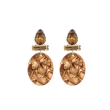 Afbeelding in Gallery-weergave laden, Earring Gina - Brown
