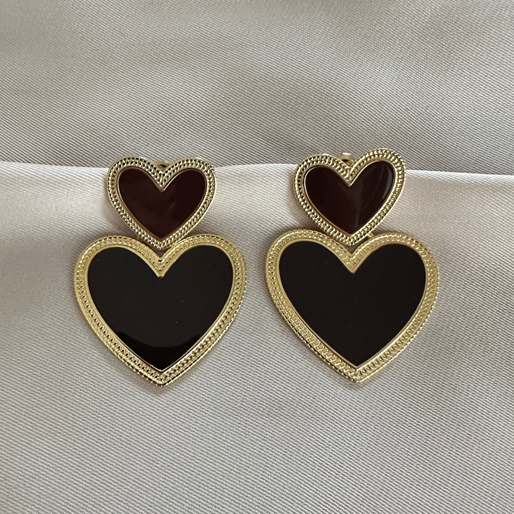 Earring Juno - Brown