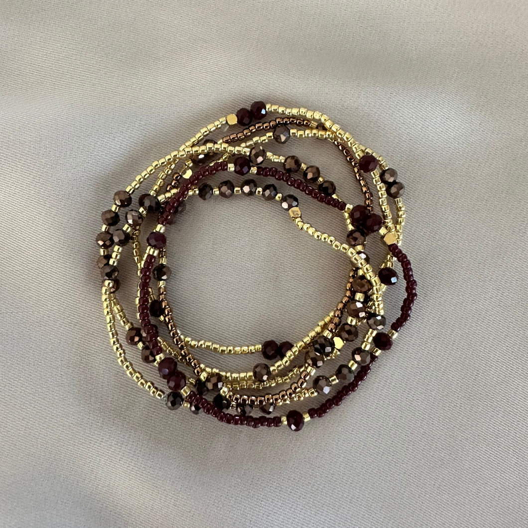 Bracelet Set Jaimy - Brown