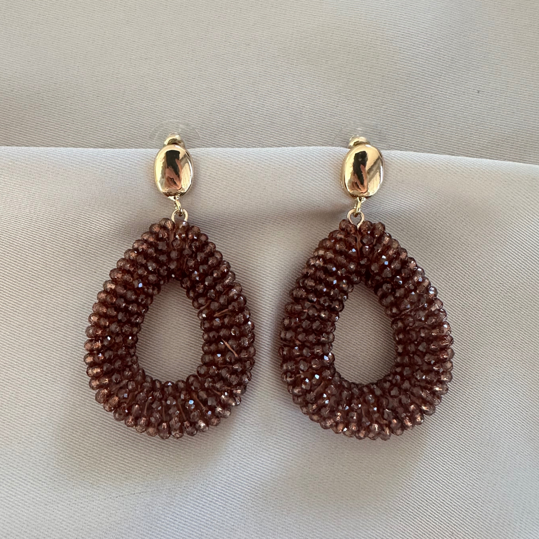 Earring Yara - Brown