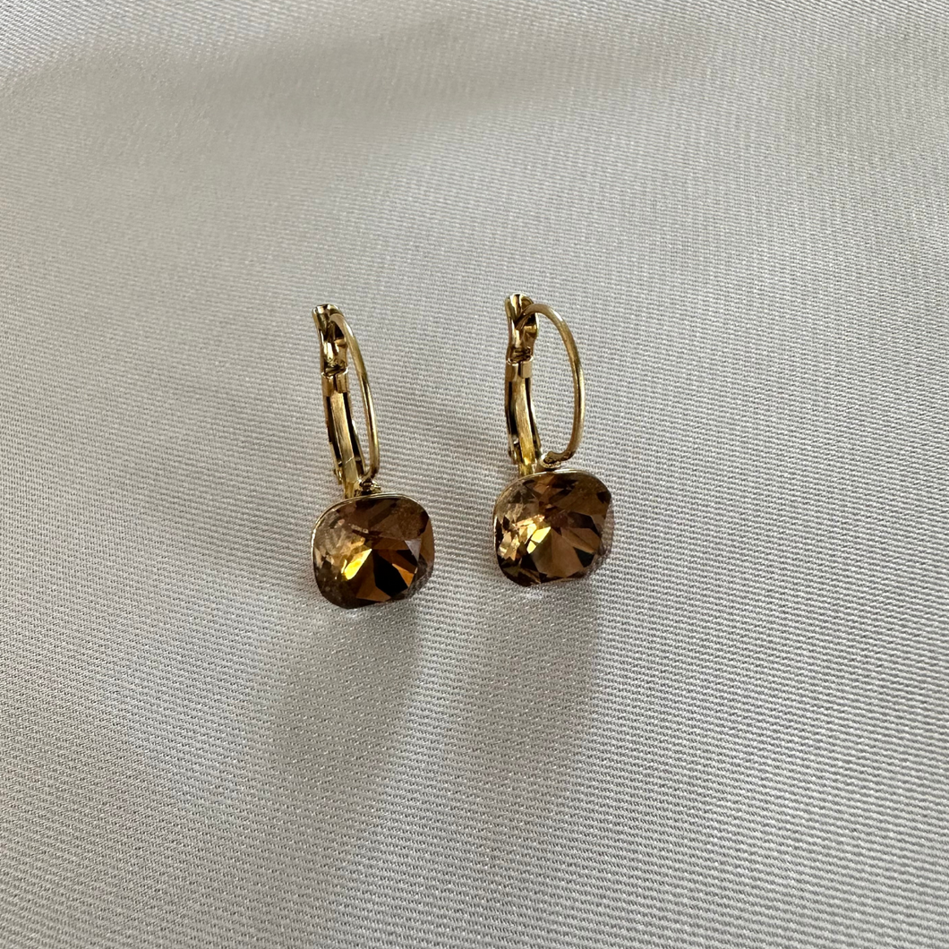 Earring Alix - Brown