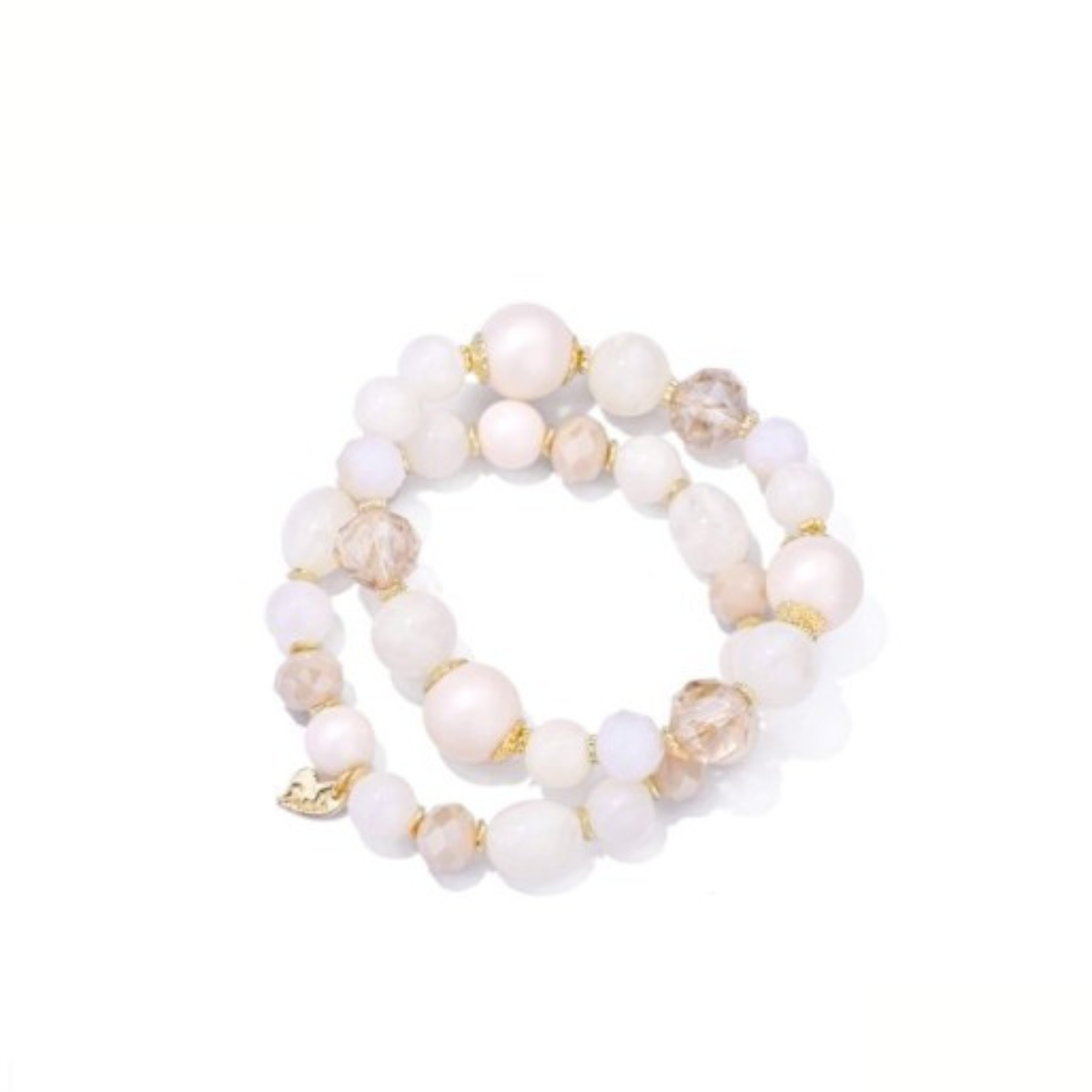 Armbandenset Britney - Beige