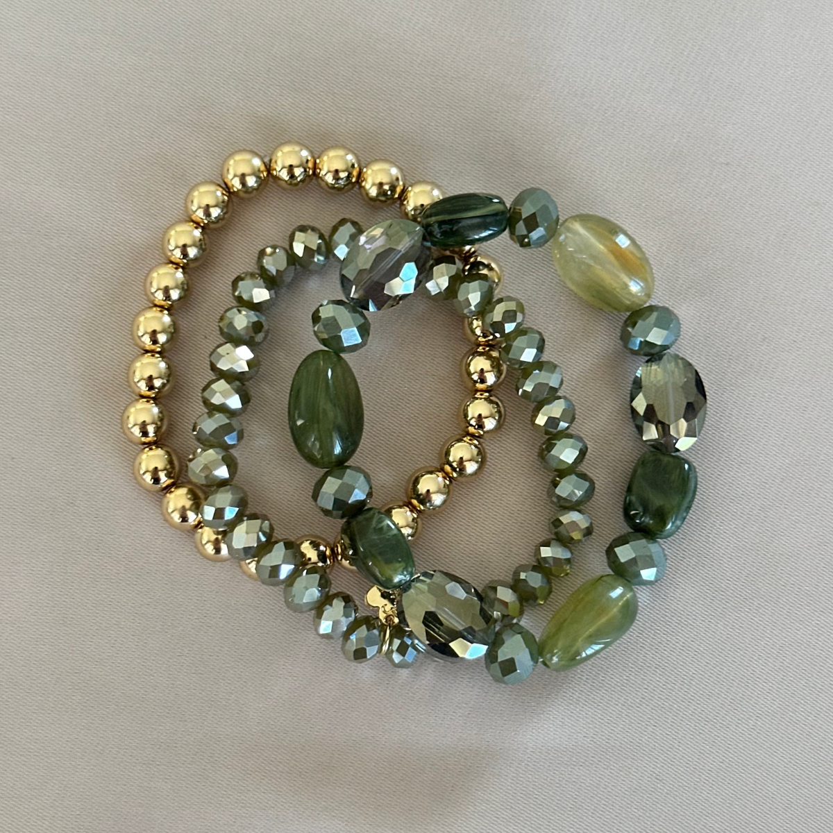 Armbandenset Brooke - Groen