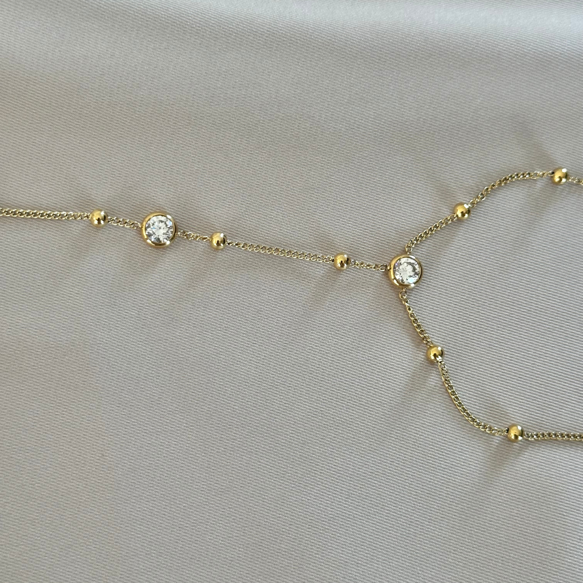 Hand chain Annabel - Goud