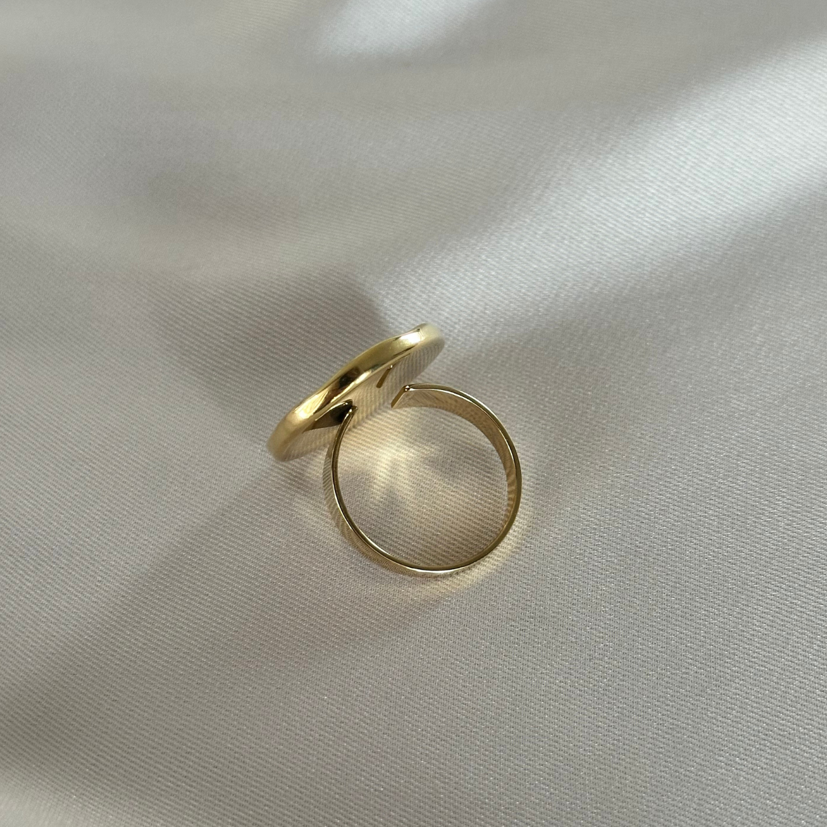 Ring Bobbie Rund - Weiß
