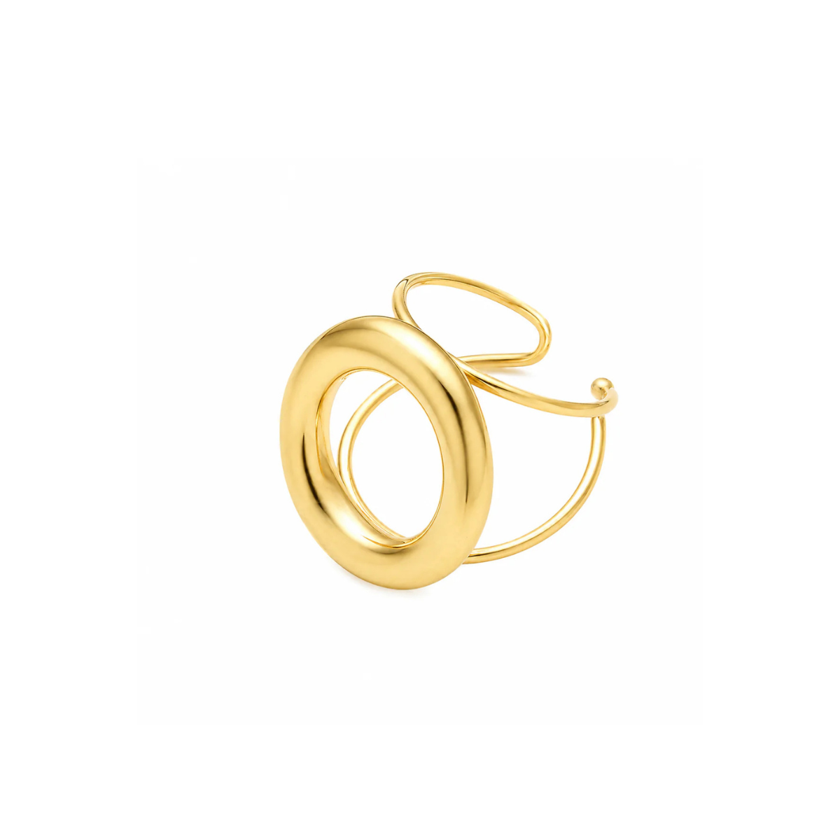 Ring Circle - Goud