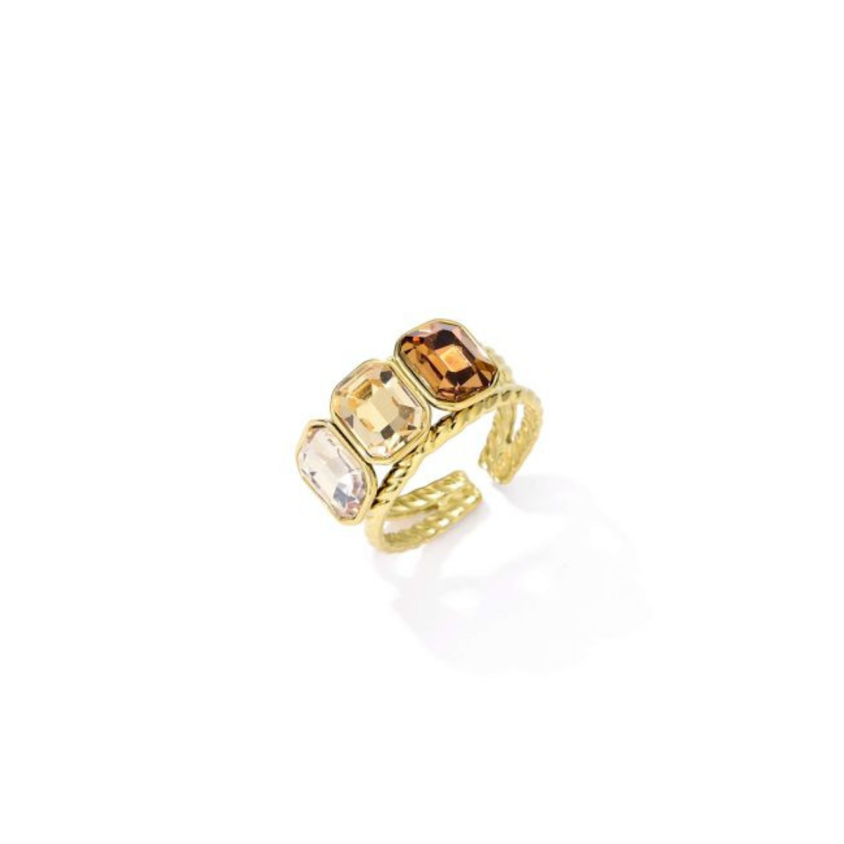 Ring Janine - Bruin