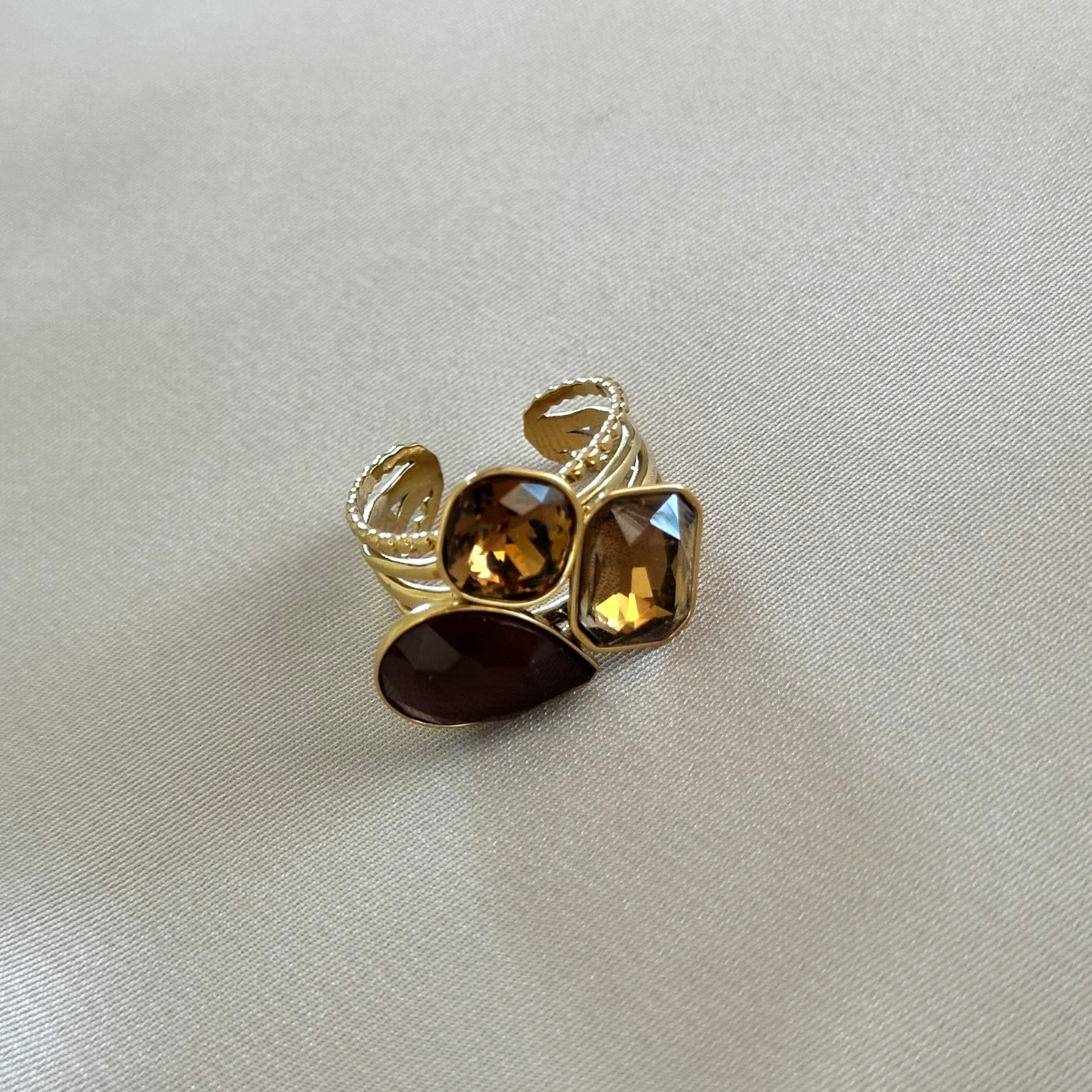 Ring Melina - Bruin