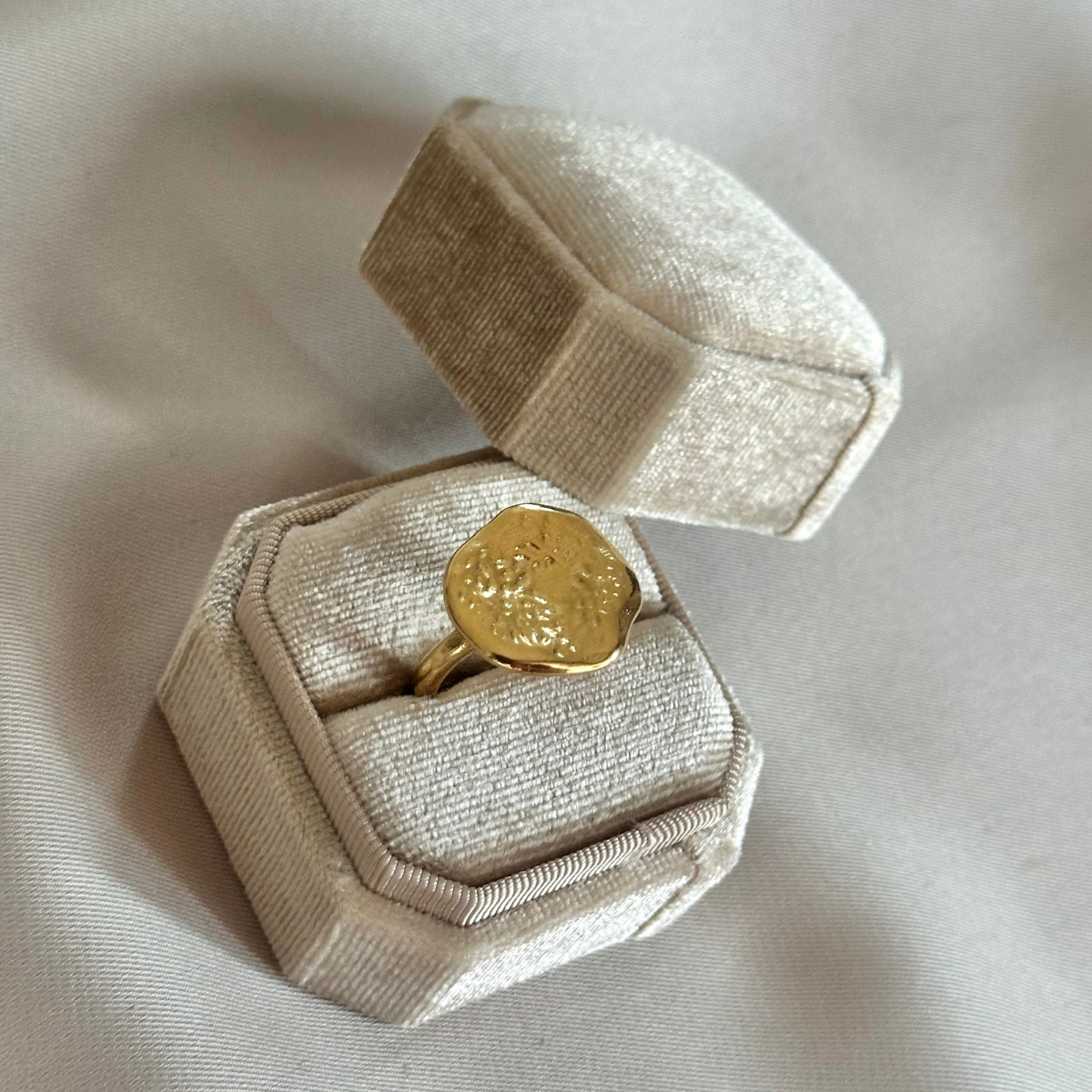 Ring Rondy - Goud