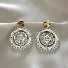 Afbeelding in Gallery-weergave laden, Earring Josephine - White
