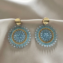 Afbeelding in Gallery-weergave laden, Earring Josephine - Light Blue
