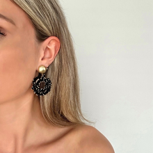 Afbeelding in Gallery-weergave laden, Earring Rowan - Black
