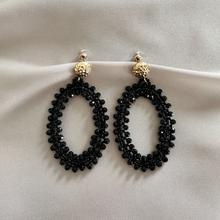 Afbeelding in Gallery-weergave laden, Earring Franka - Black
