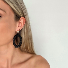 Afbeelding in Gallery-weergave laden, Earring Franka - Black
