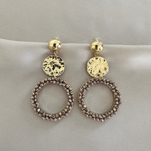 Afbeelding in Gallery-weergave laden, Earring Livia - Taupe
