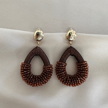 Afbeelding in Gallery-weergave laden, Earring Yvette - Brown
