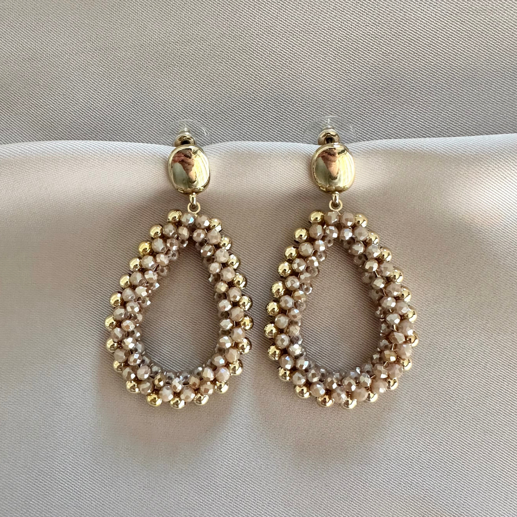 Earring Maecy - Taupe