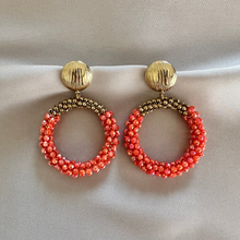 Afbeelding in Gallery-weergave laden, Earring Otilia - Orange
