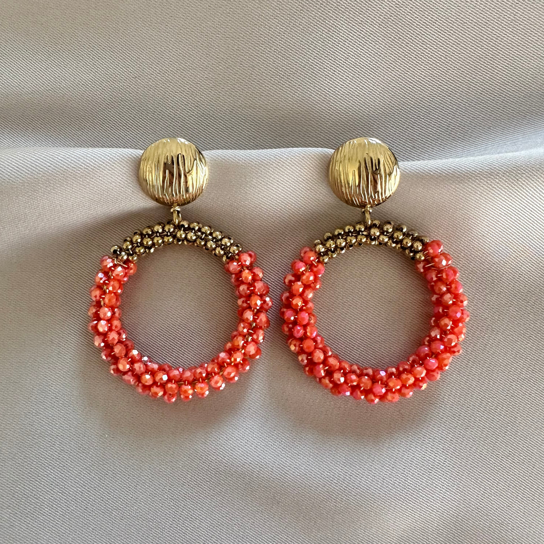 Earring Otilia - Orange