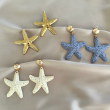 Afbeelding in Gallery-weergave laden, Earring Starfish - Gold

