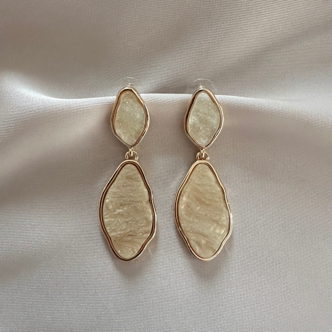 Earring Andrea - Beige