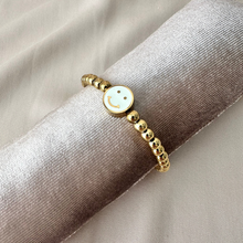Afbeelding in Gallery-weergave laden, Bracelet Smiley - White

