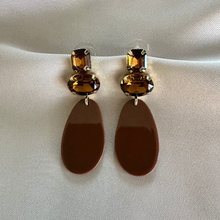 Afbeelding in Gallery-weergave laden, Earring Jane - Brown
