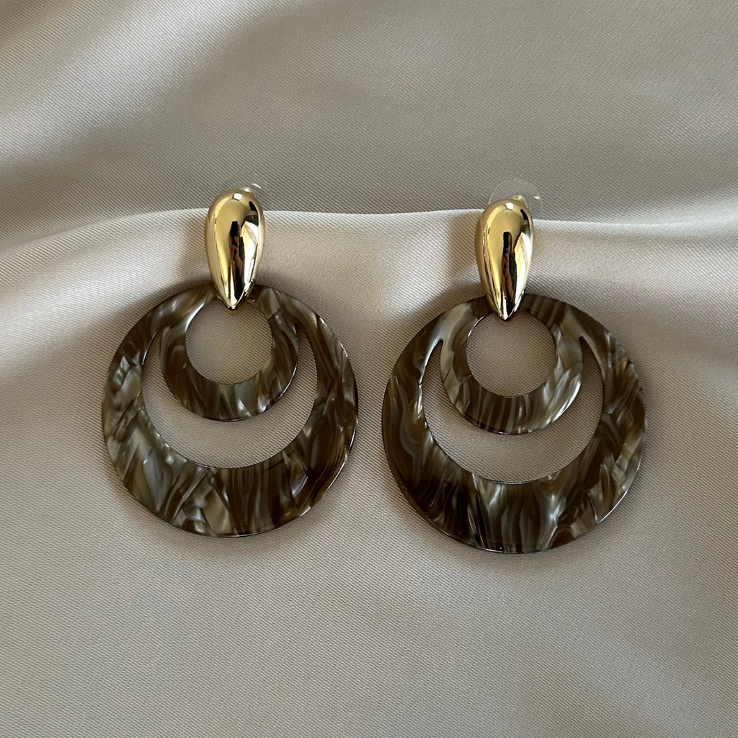 Earring Nahla - Taupe