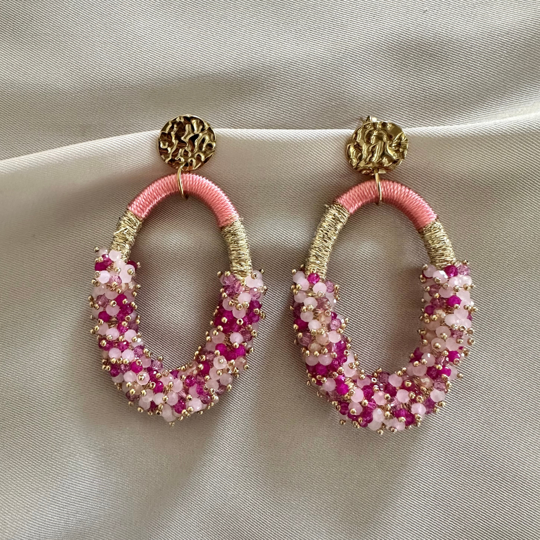 Earring Pam - Pink