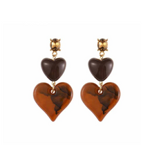Afbeelding in Gallery-weergave laden, Earring Carice - Brown
