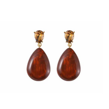Afbeelding in Gallery-weergave laden, Earring Amara - Brown
