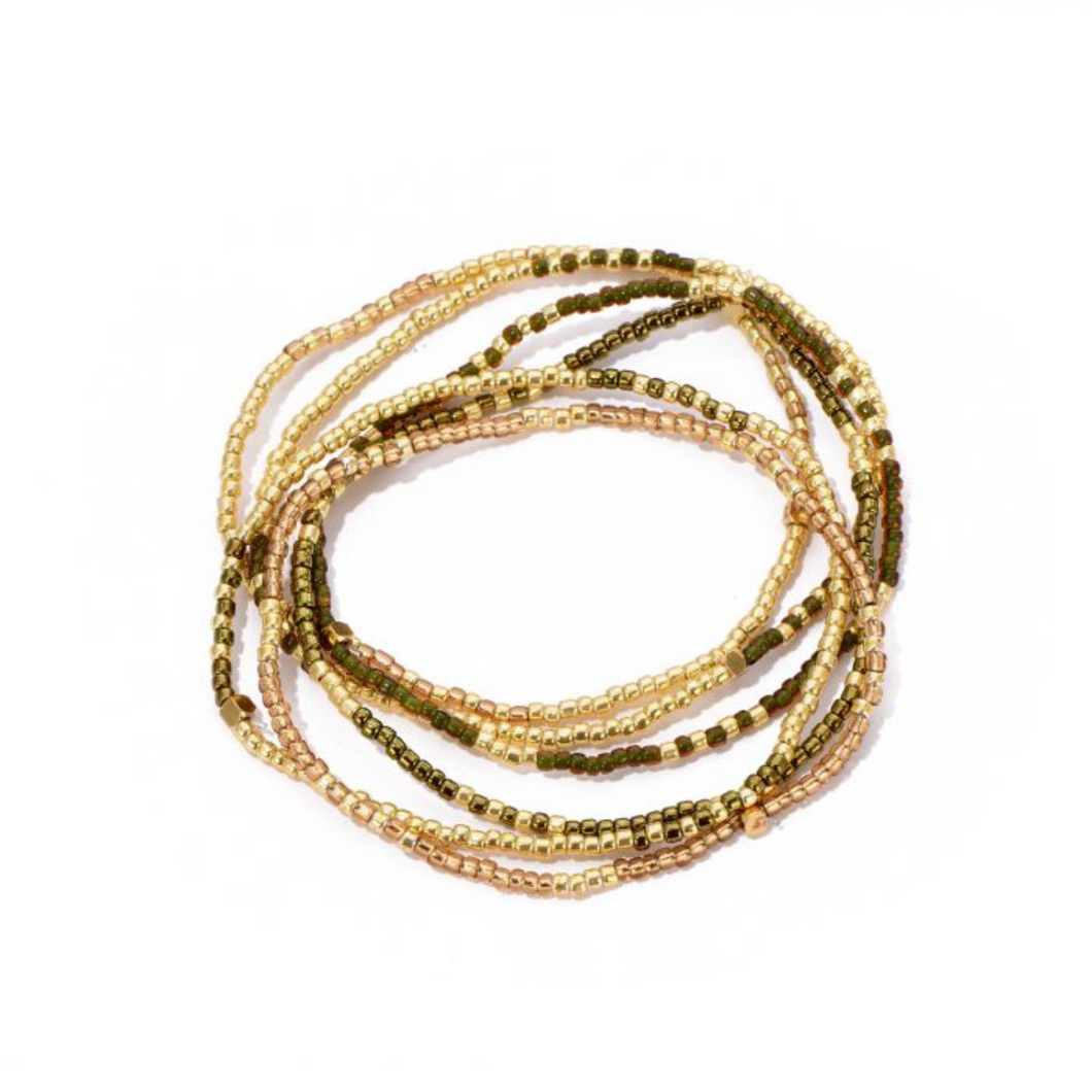 Bracelet Set Milou - Army Green