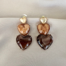 Afbeelding in Gallery-weergave laden, Earring Beth - Brown
