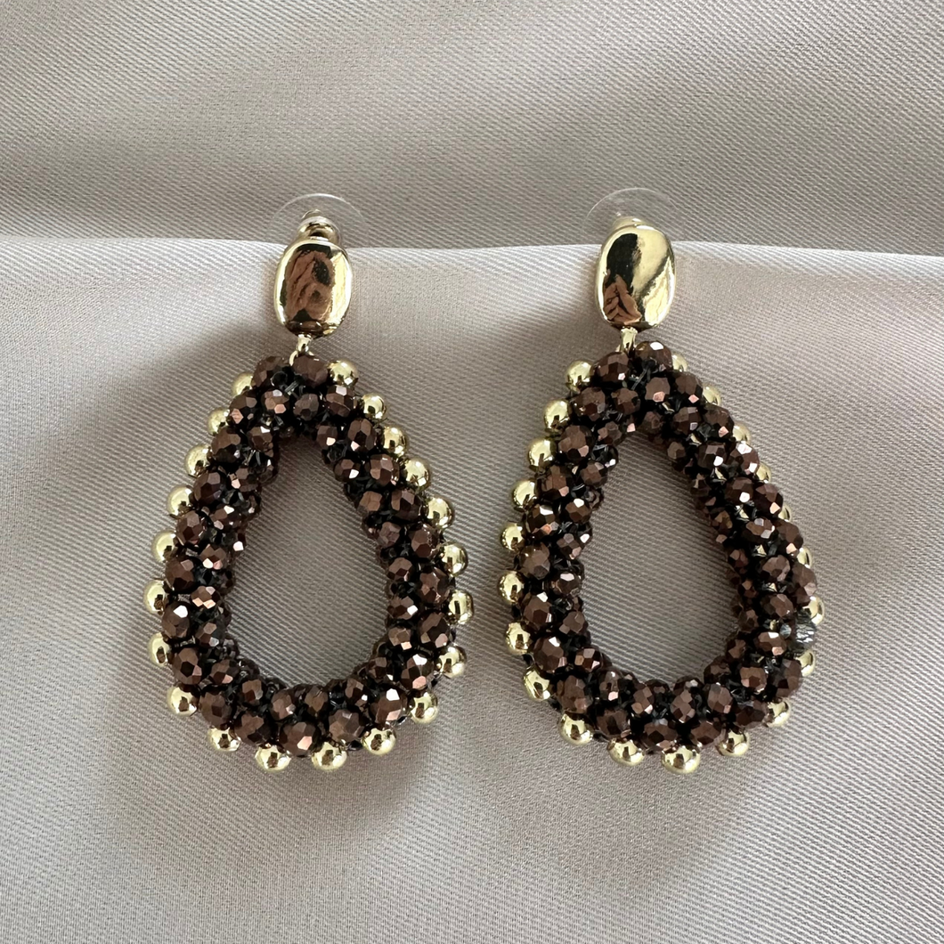 Earring Maecy - Brown