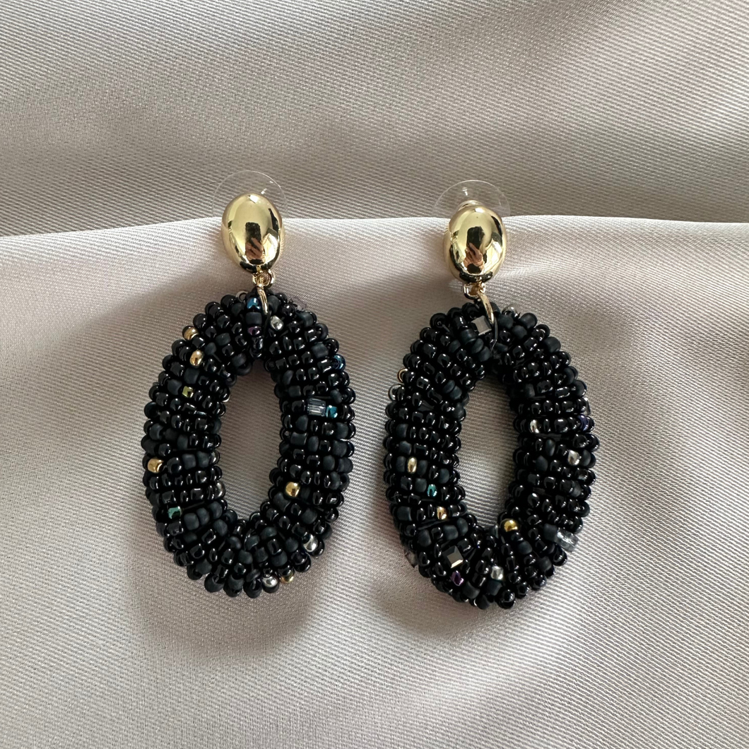 Earring Mary - Black