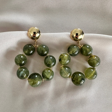 Afbeelding in Gallery-weergave laden, Earring Cecilia - Green
