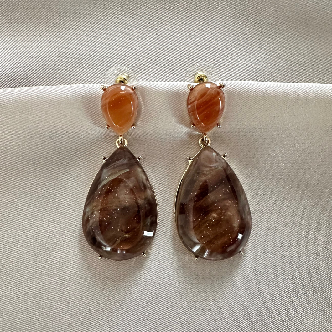Earring Elena - Brown