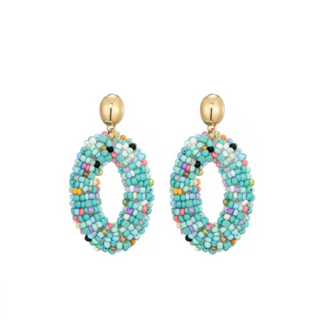 Earring Mary - Aqua