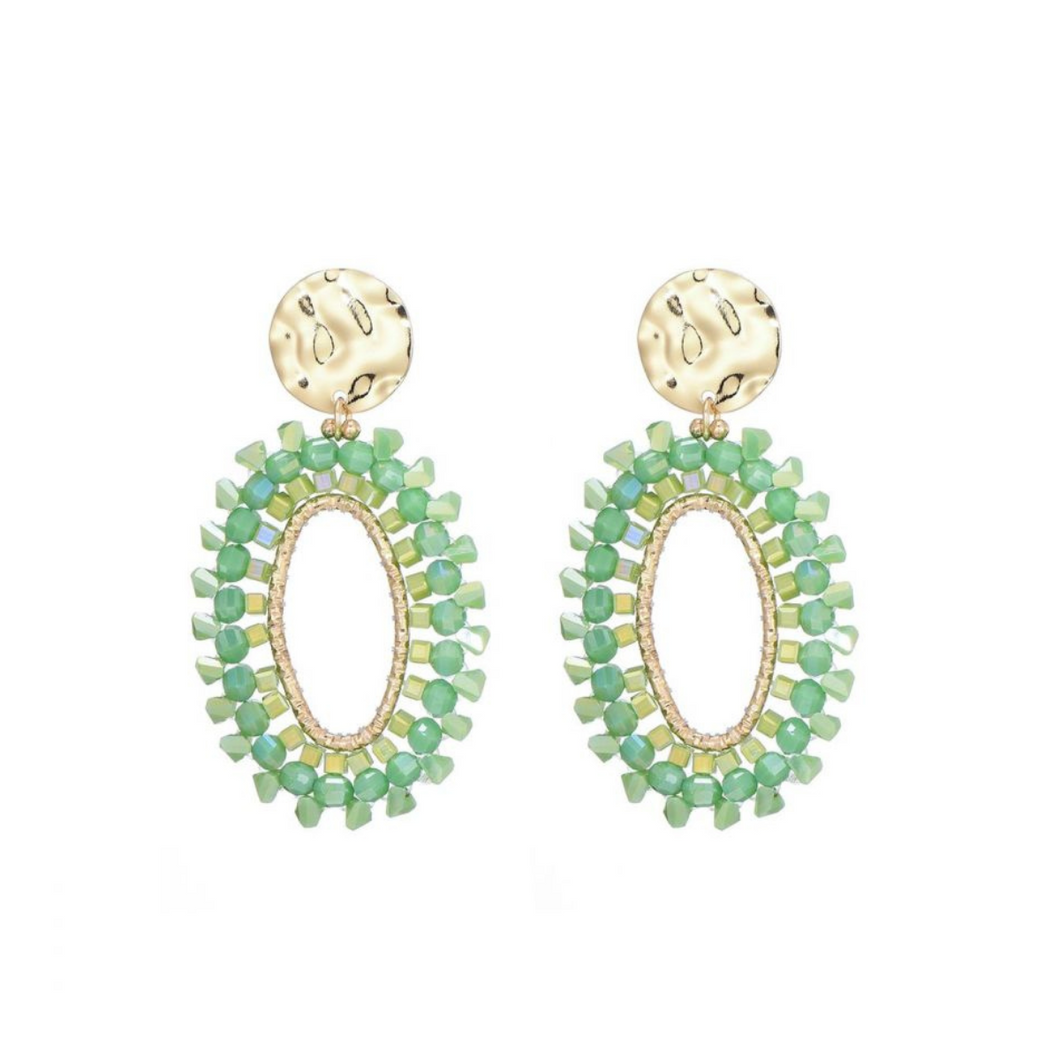 Earring Daphne - Green