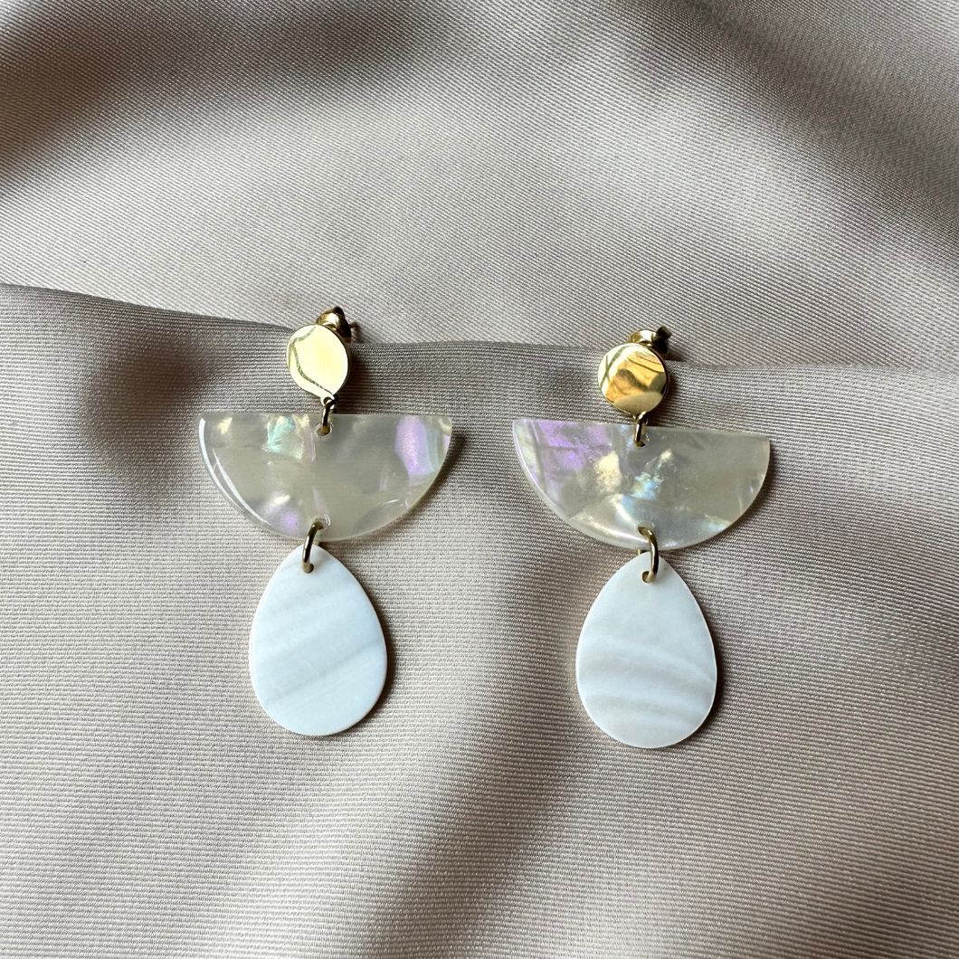 Earring Yvonne - White