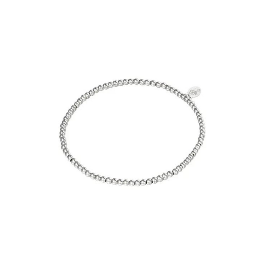 Bracelet Small Beads - Silver