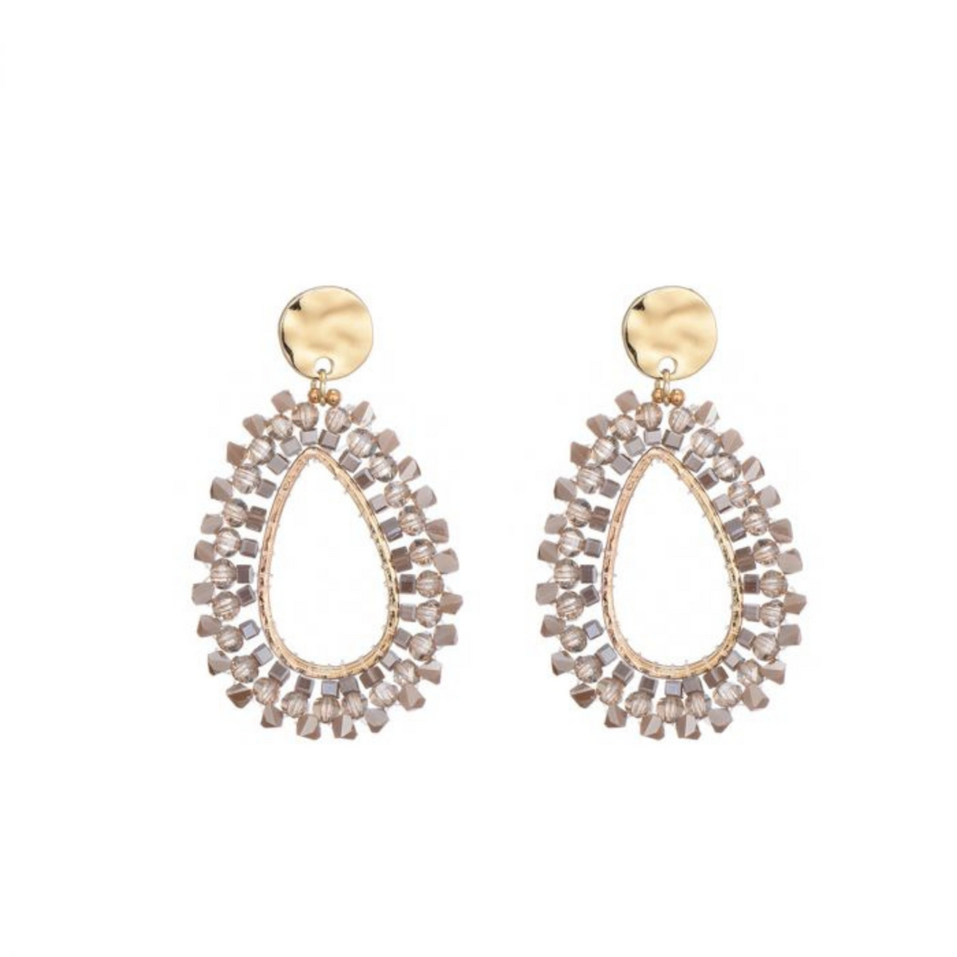 Earring Daphny - Taupe
