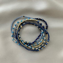 Afbeelding in Gallery-weergave laden, Bracelet Set Jessy - Blue

