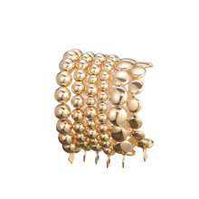 Afbeelding in Gallery-weergave laden, Bracelet Set - Golden beads
