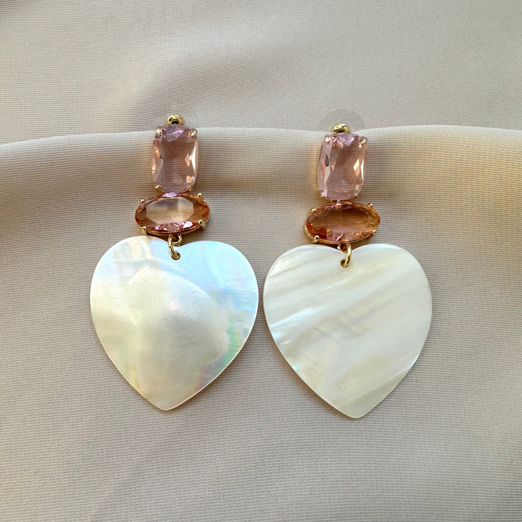 Earring Hilke - Light Pink