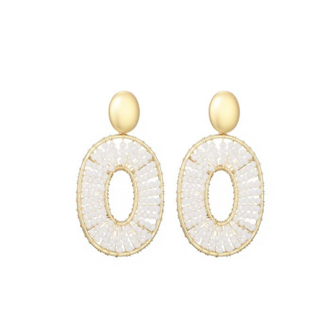 Earring May - White