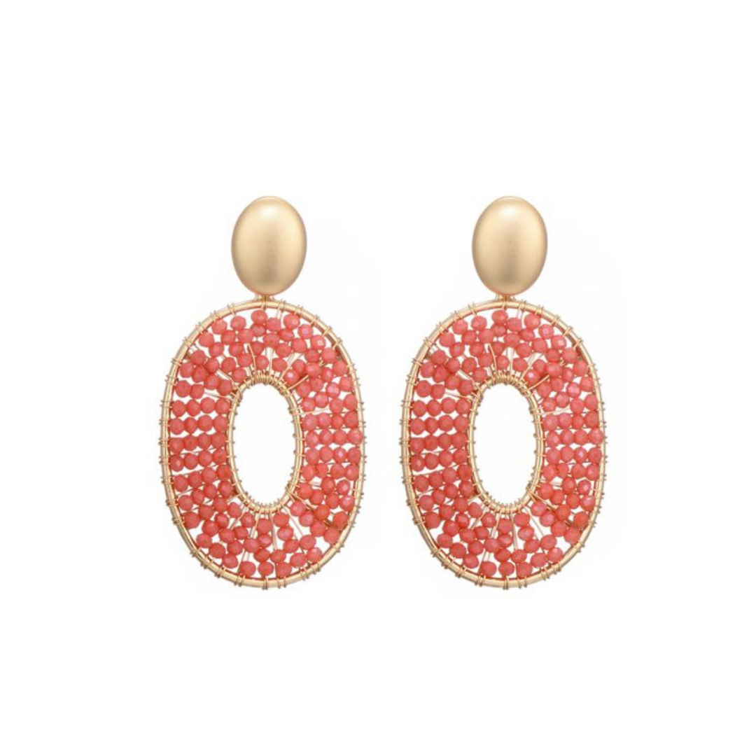 Earring May - Coral