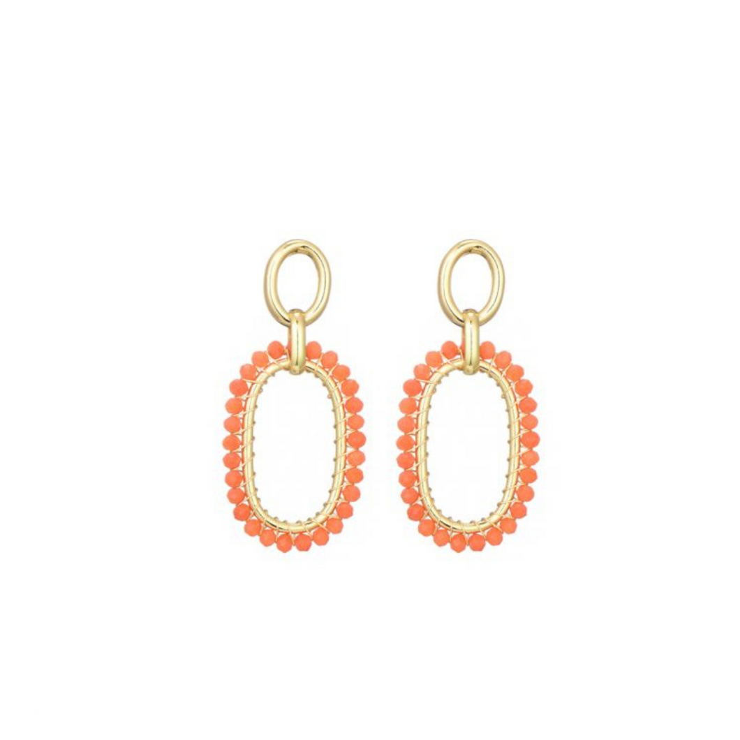 Earring Fabienne - Orange