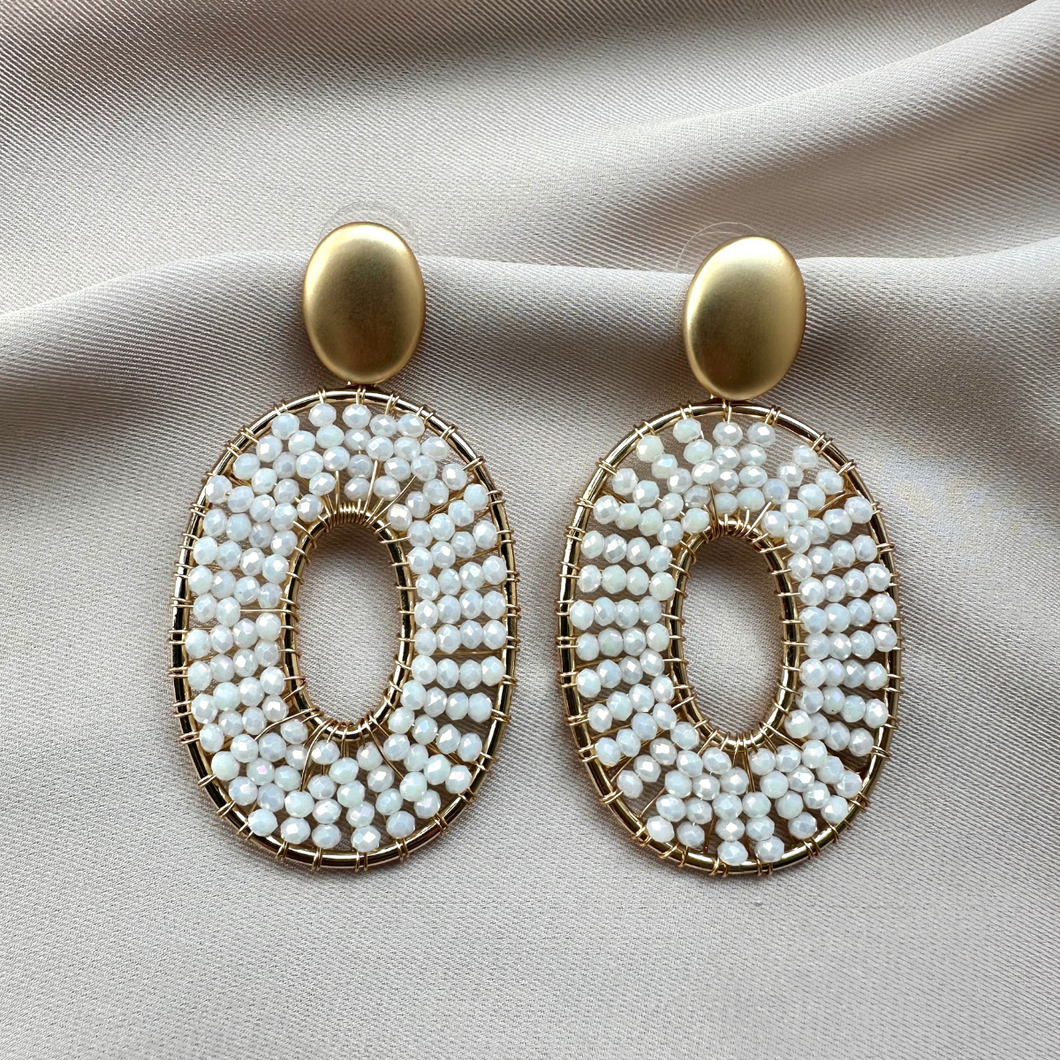 Earring May - White